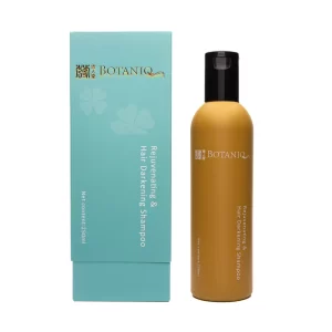 Rejuvenating and Hair Darkening Shampoo and Box